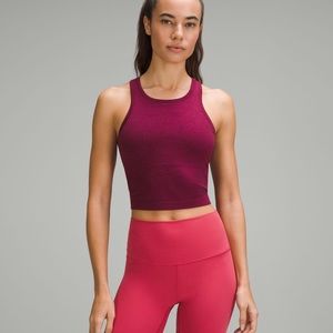 Lululemon Ebb to Street Cropped Racerback Tank